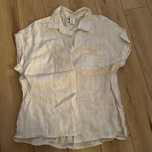 Rachel Zoe linen shirt